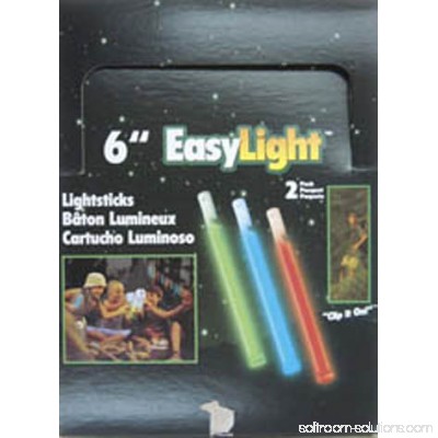 Outdoor Glow Stick -Pack of 2 (Blue, 6-Inch) Multi-Colored 5172307